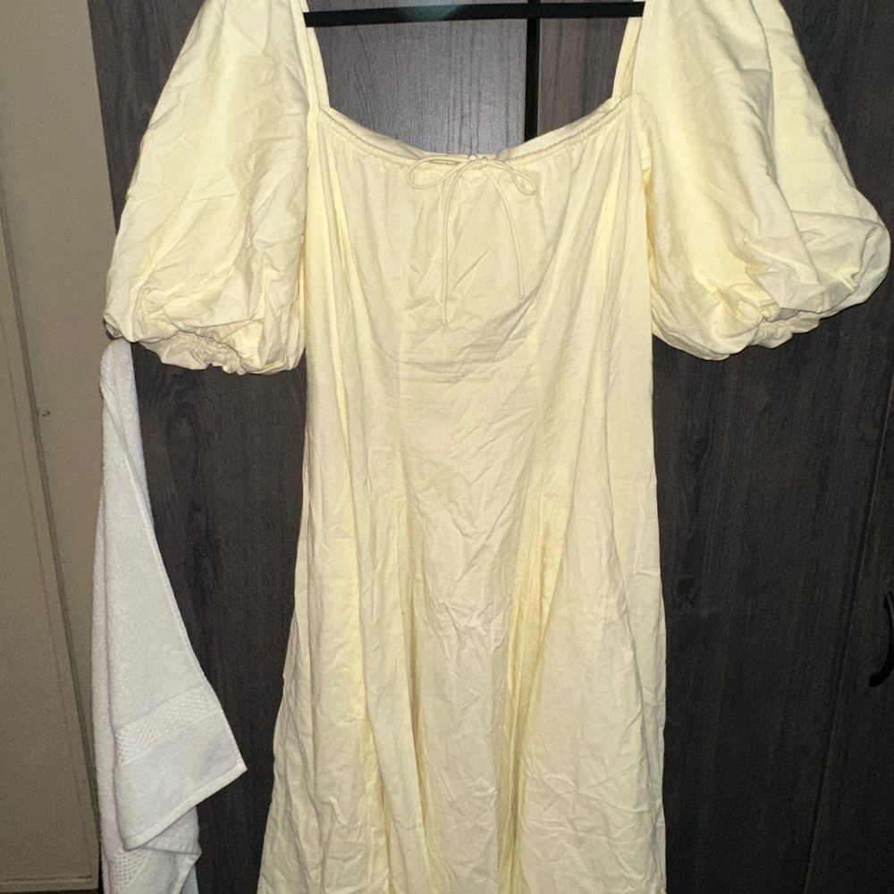 Selkie Yellow day dress